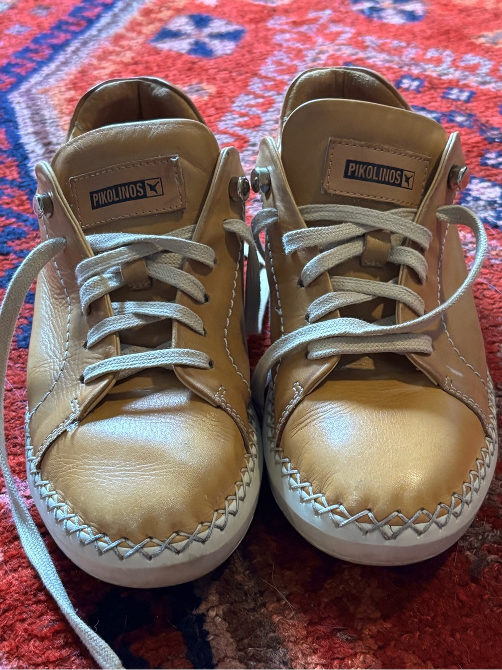PIKOLINOS Sneakers Leather Mesina for Woman Brandy Size 38/ US 7